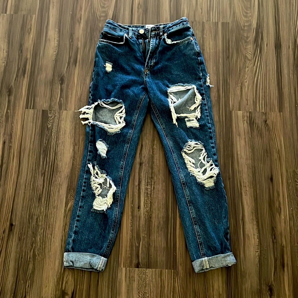 Urban Outfitters Distressed Denim Jeans, Size 24